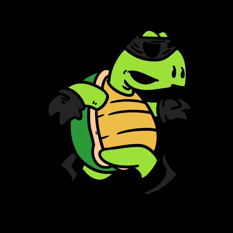 Turtle thief, Schildkröten Räuber