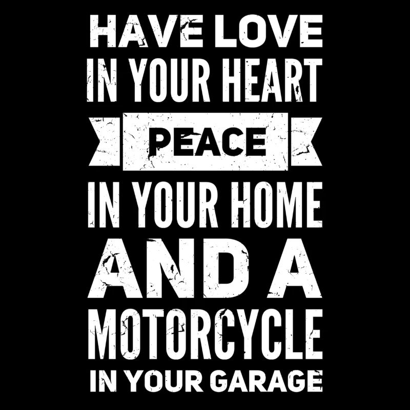Motorrad Fahrer Biker Spruch Chopper Geschenk