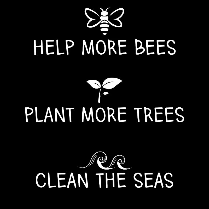 Aidez plus d'abeilles à planter plus d'arbres à nettoyer les mers