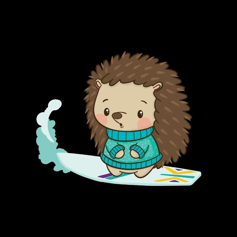 Surfer Igel