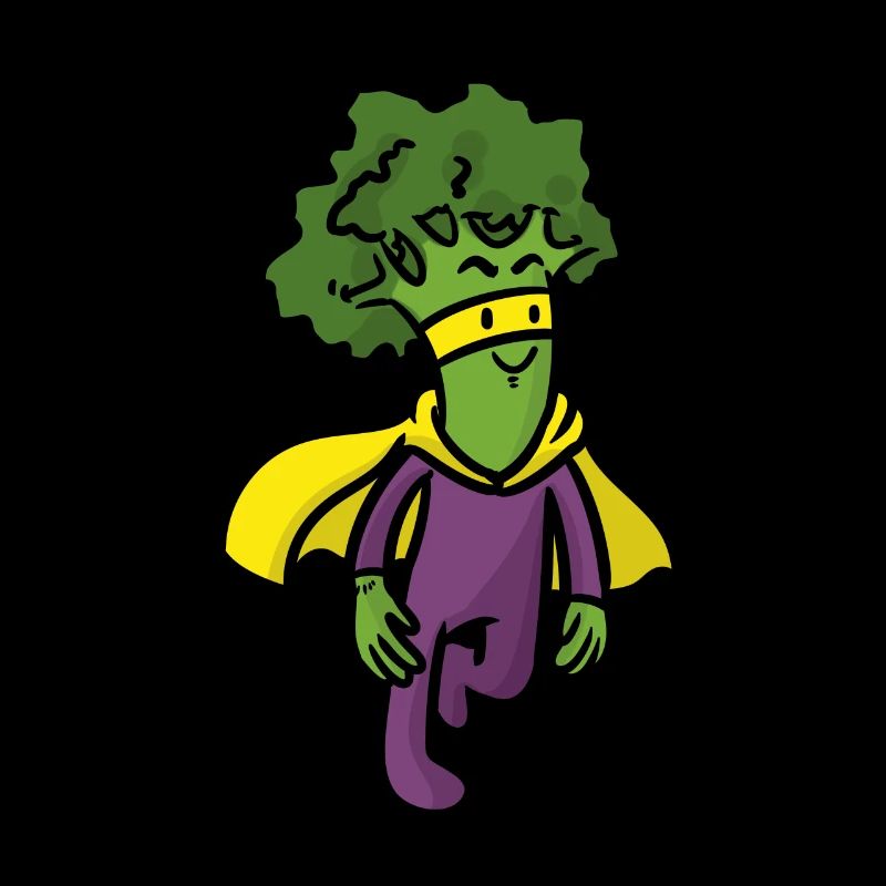 Hero Broccoli Held Broccoli