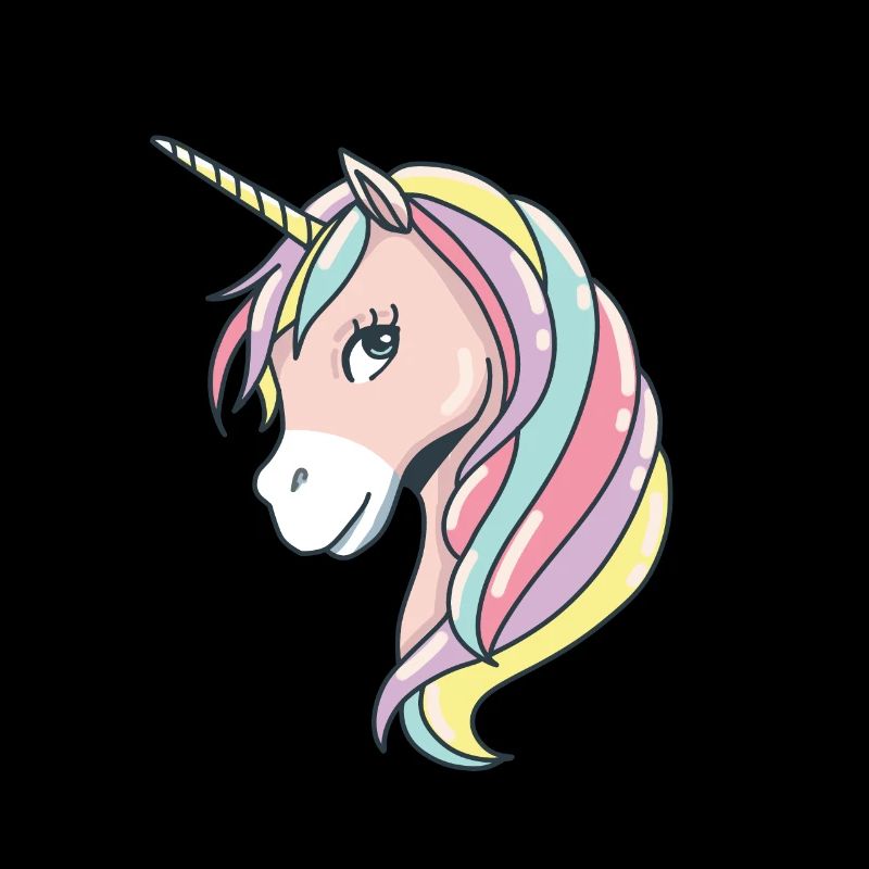 süßes buntes und märchenhaftes Einhorn Geschenk