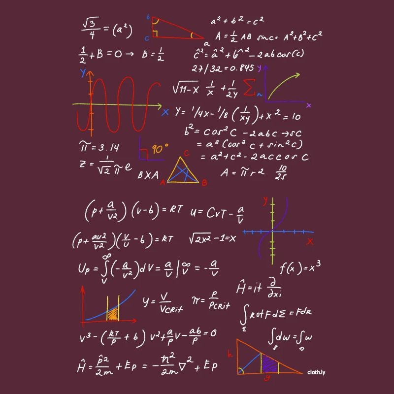 Formule de professeur de maths math physique