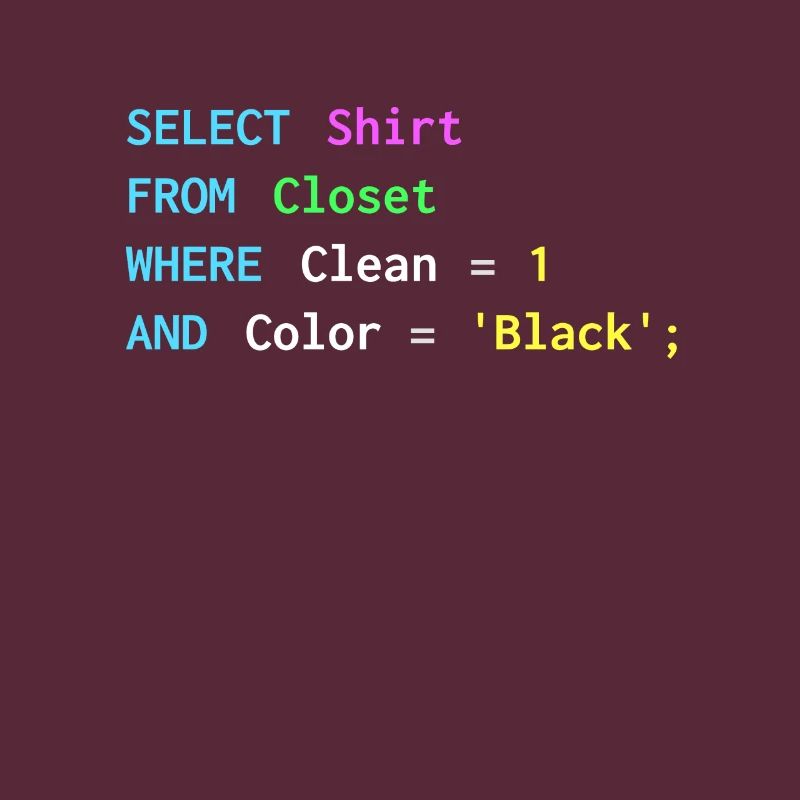 Conception SQL amusante pour les programmeurs sql, DBA,