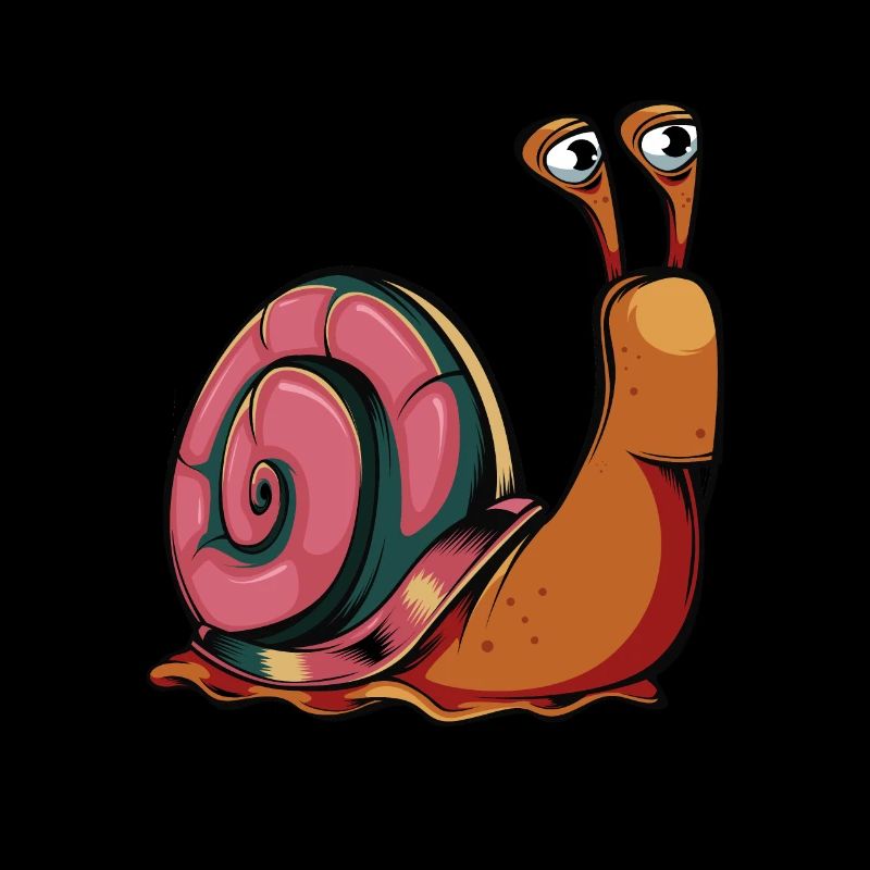 Escargot de dessin animé