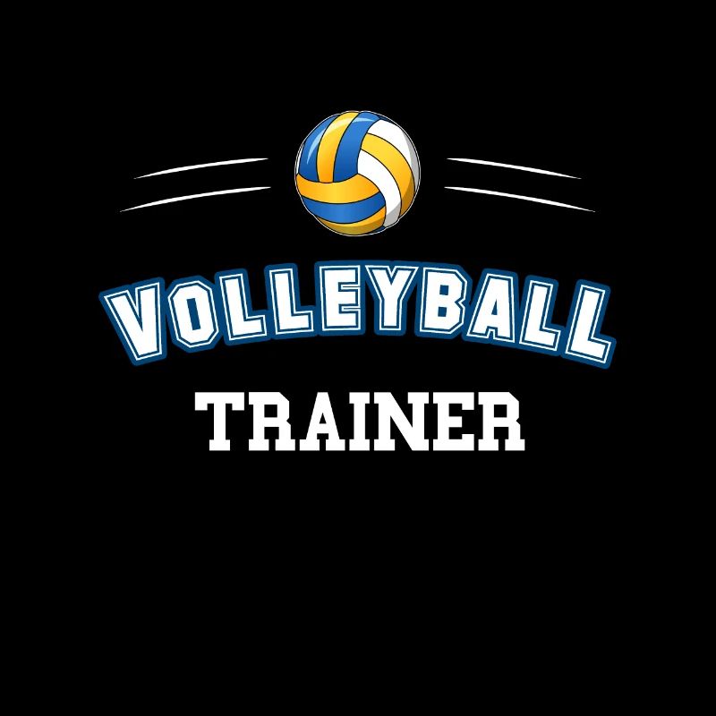 Volleyball Trainer Geschenk.