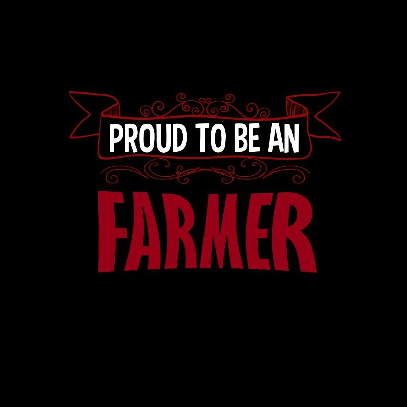 Stolz, ein Bauer zu sein