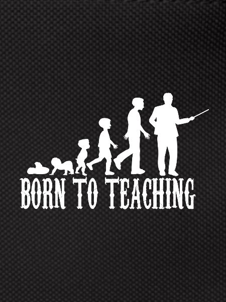 Lehrer Kind Baby Evolution Geschenk