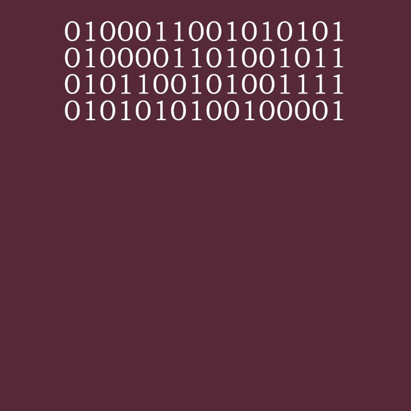 Binary code (FUCK YOU!)