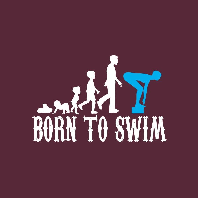 Cadeau de naissance bébé nageur évolution naissance