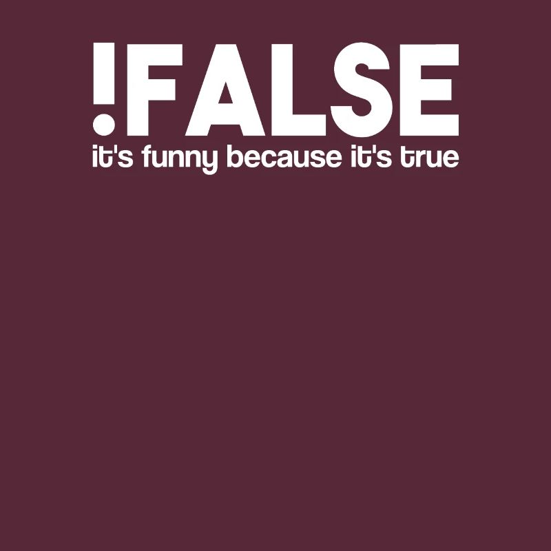 False It's Funny Because It's True | IT Informatik