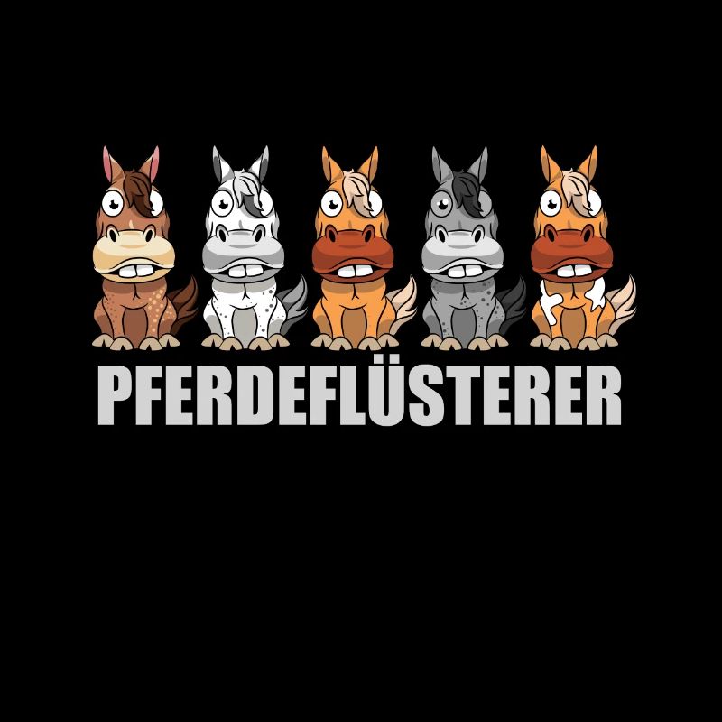 Pferdeflüsterer Pferde Reiten lustig Pferd