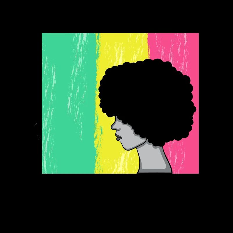 Afro Latina und stolzes Muttertagsfrauensalsageschenk