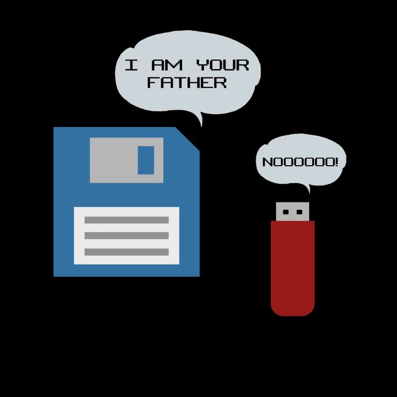 Diskette USB-Stick Floppy Disk Computer Nerd