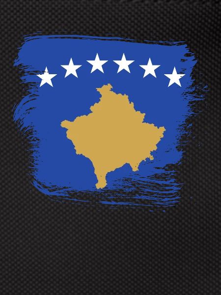 Kosovo Flagge