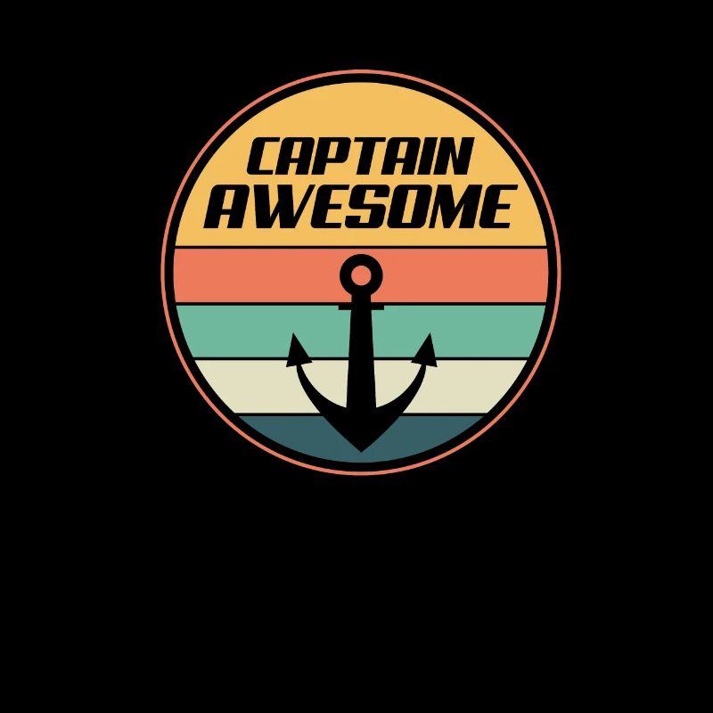 Boat sailboat captain ship helmsman gift