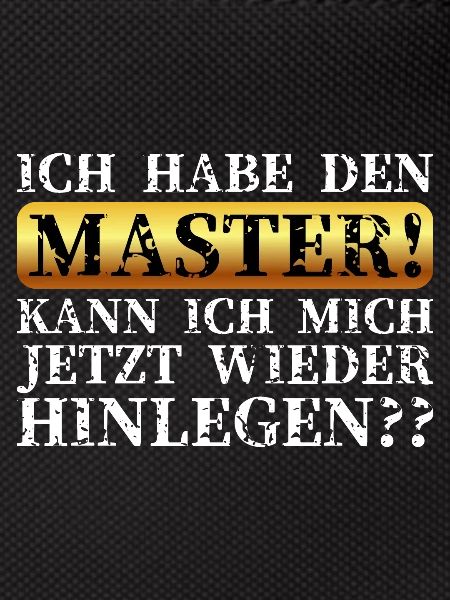 I HAVE THE MASTER!