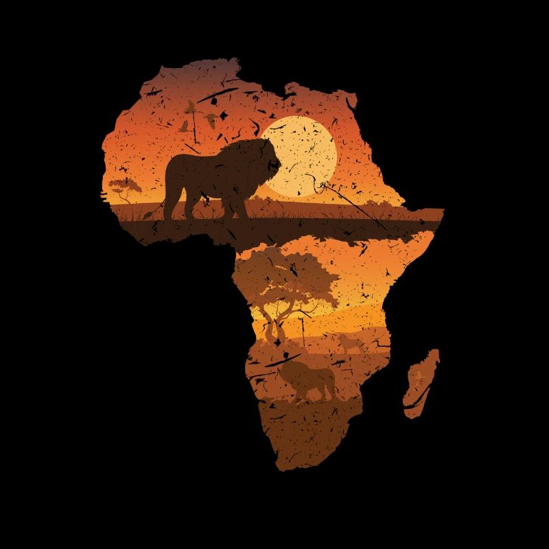 Löwe Afrika