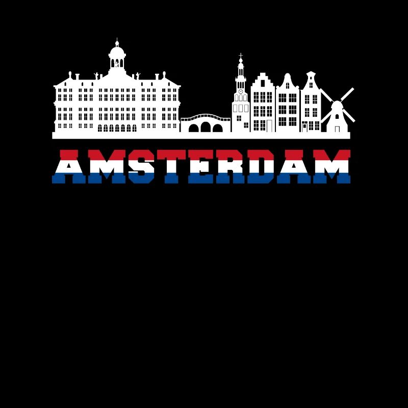 Amsterdam skyline Pays-Bas vacances
