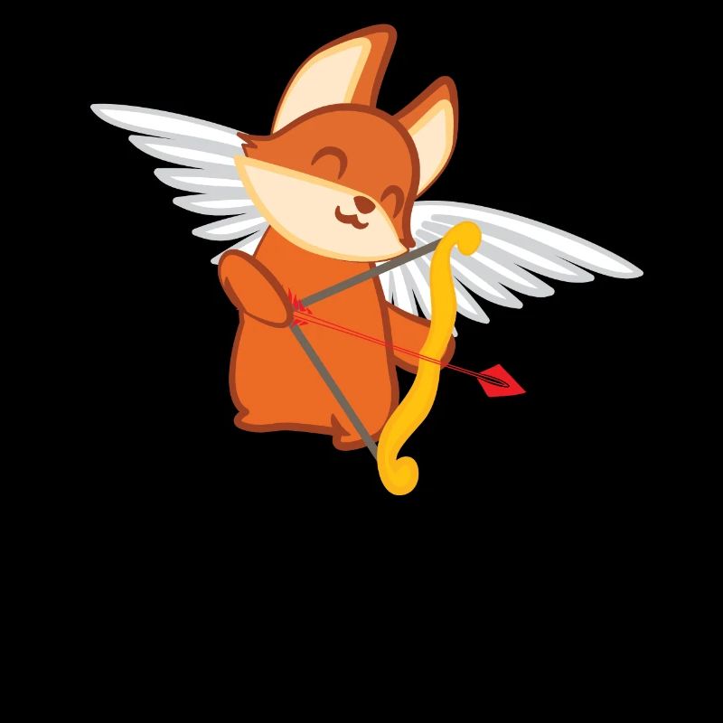 Fox - Renard mignon - Amant de renard - Cupidon