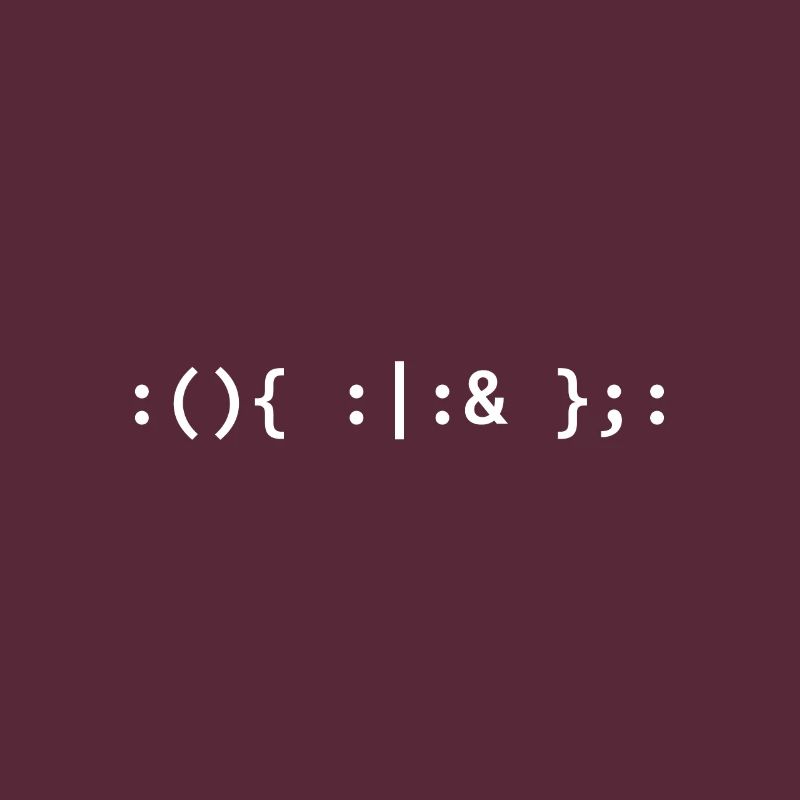 Bash Fork Bomb - Text for Unix/Linux Hackers