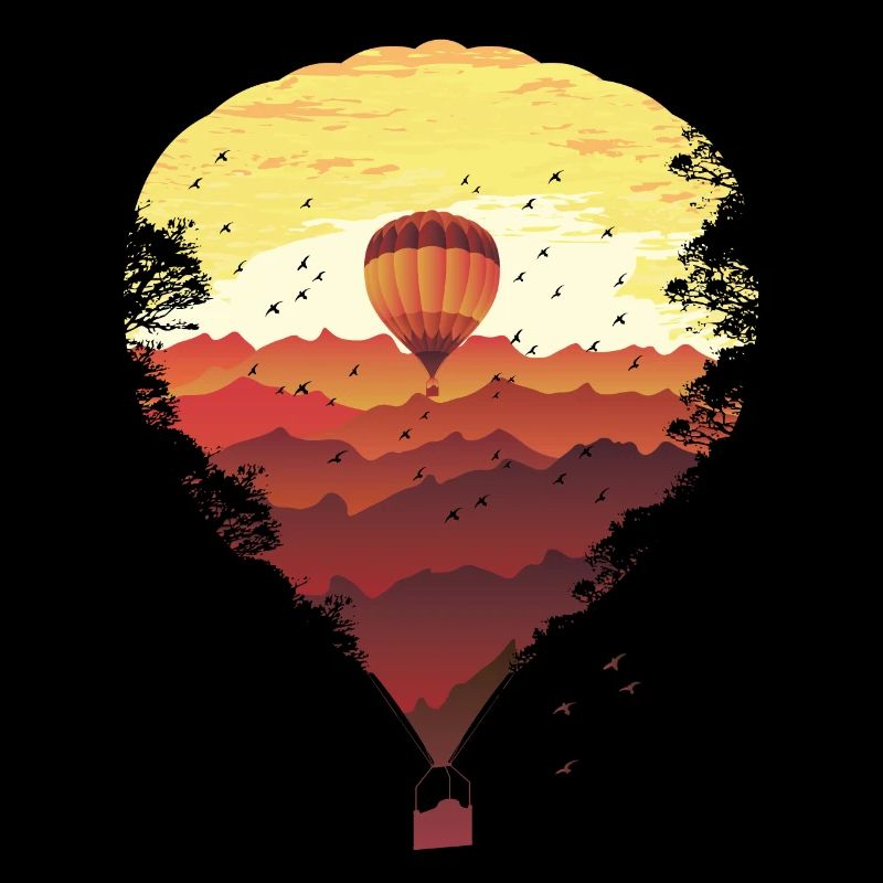Der ruf der Ferne - Heißluftballon, Freiheit