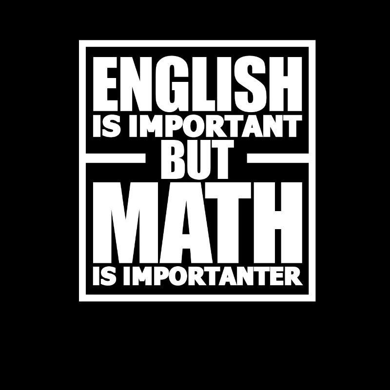 Math anglais