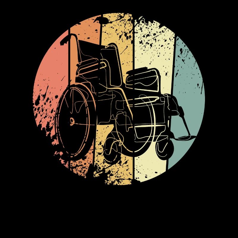 Fauteuil roulant rétro