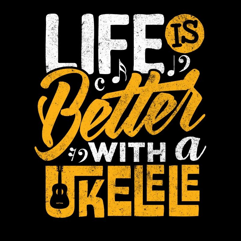 Ukulele Player Shirt Life Is Better With Ukulele
