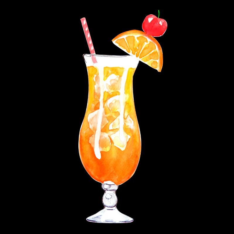 Tequila Sunrise Cocktail Longdrink Gift