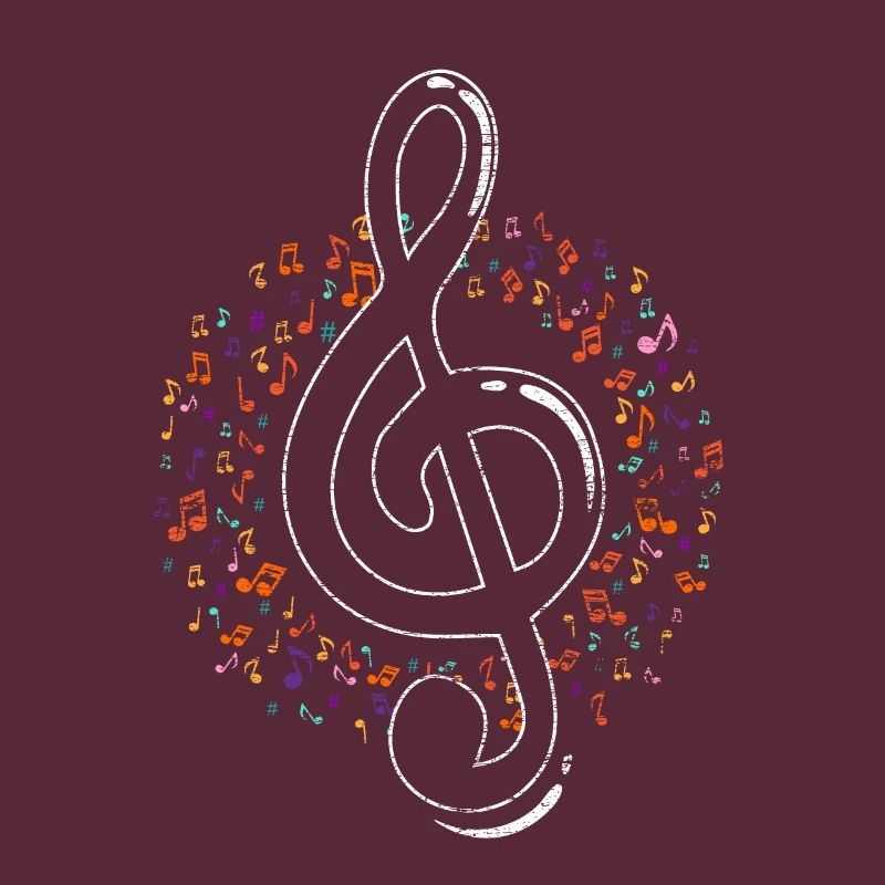 Clef music notes