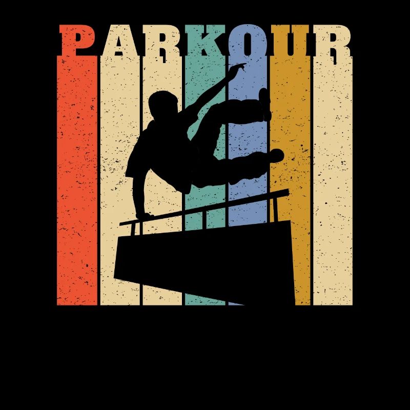 Distressed Style Urban Parkour