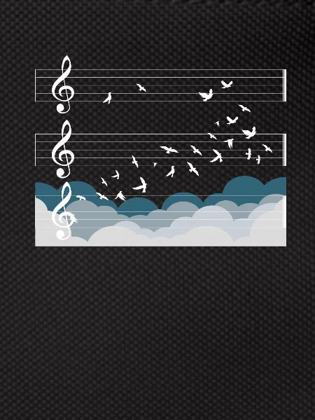 Music Orchestra Birds Conductor Choir Free Gift