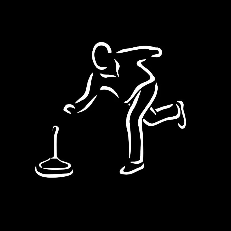 Curling de tir au bâton
