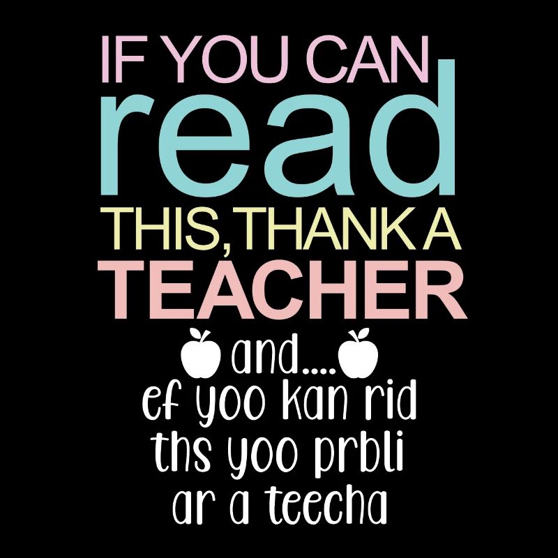 Read Teachers Thank Gift Saying