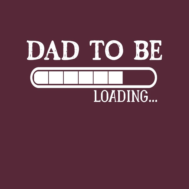 DAD TO BE LOADING Werdende Väter geschenkidee