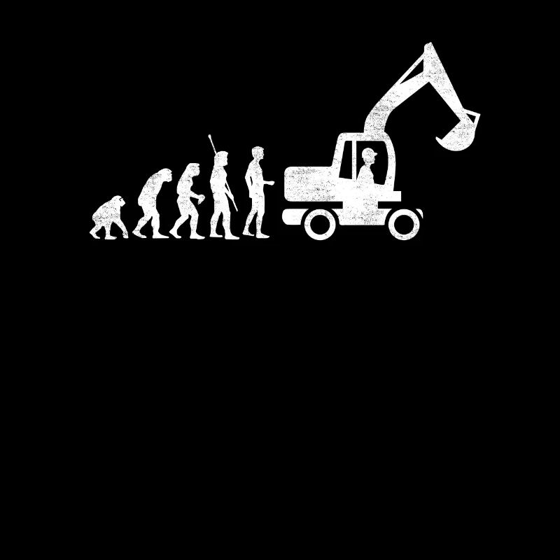 Evolution excavator excavator driver