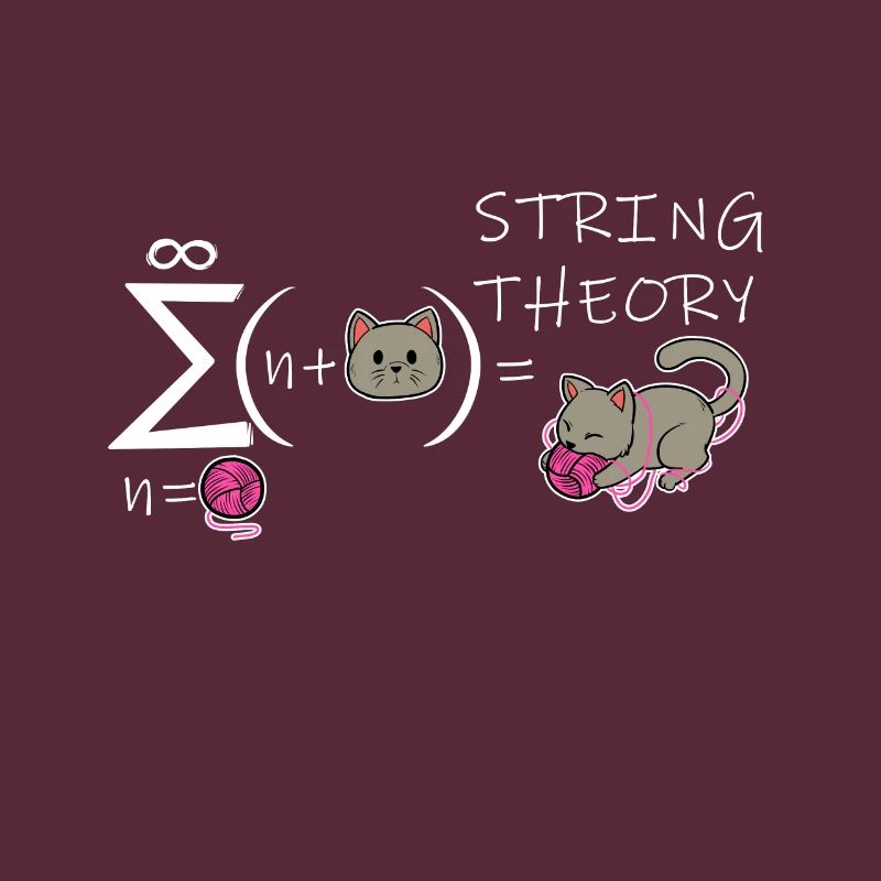 String Theorie Katzen Physik Quanten Katze Formel