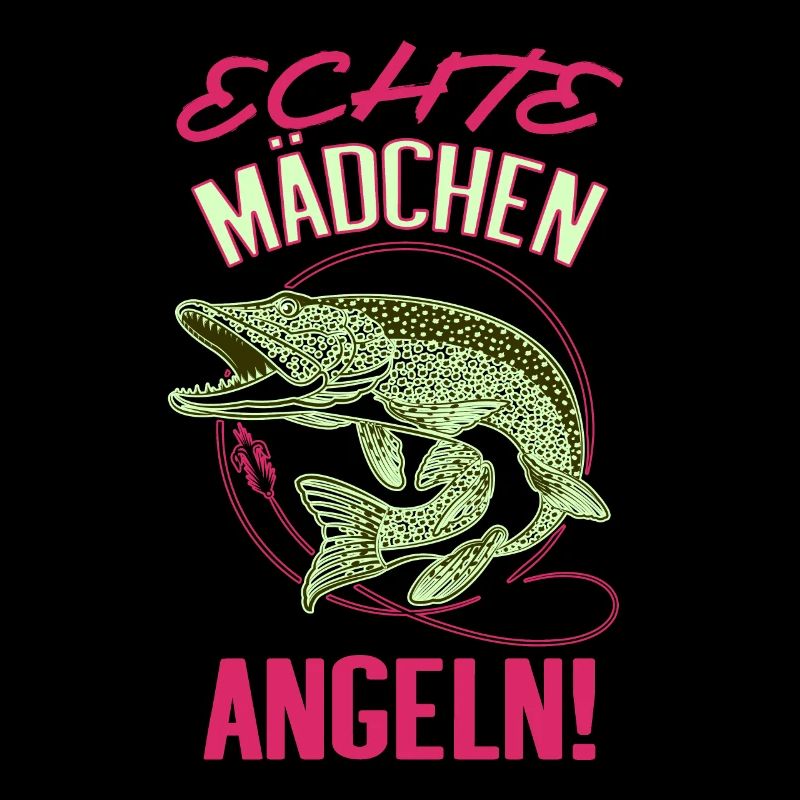 Echte Mädchen Angeln