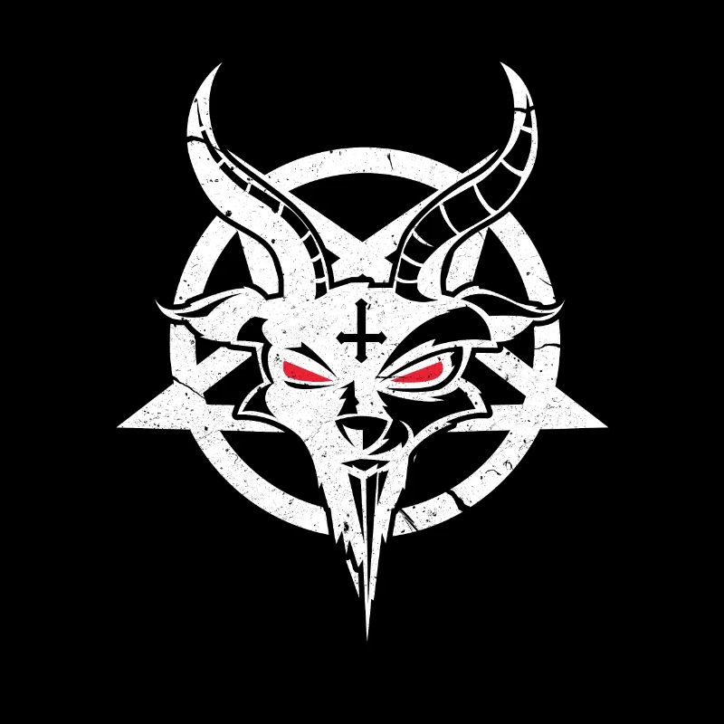 Satanism Satan Cross Lucifer Devil Gift