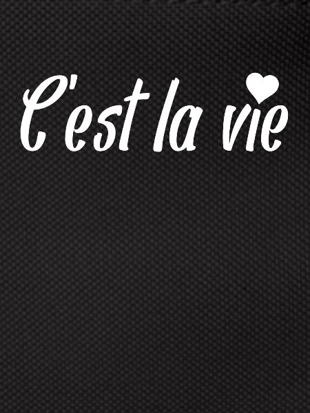 C’est la Vie Script mit Herz
