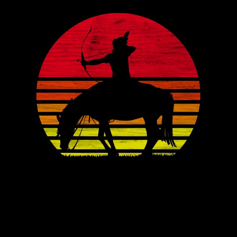 Retro Native Indian Gift