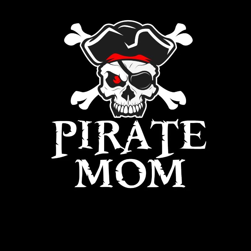 Pirat Mutter Pirate Piraten Muttertag Geschenk