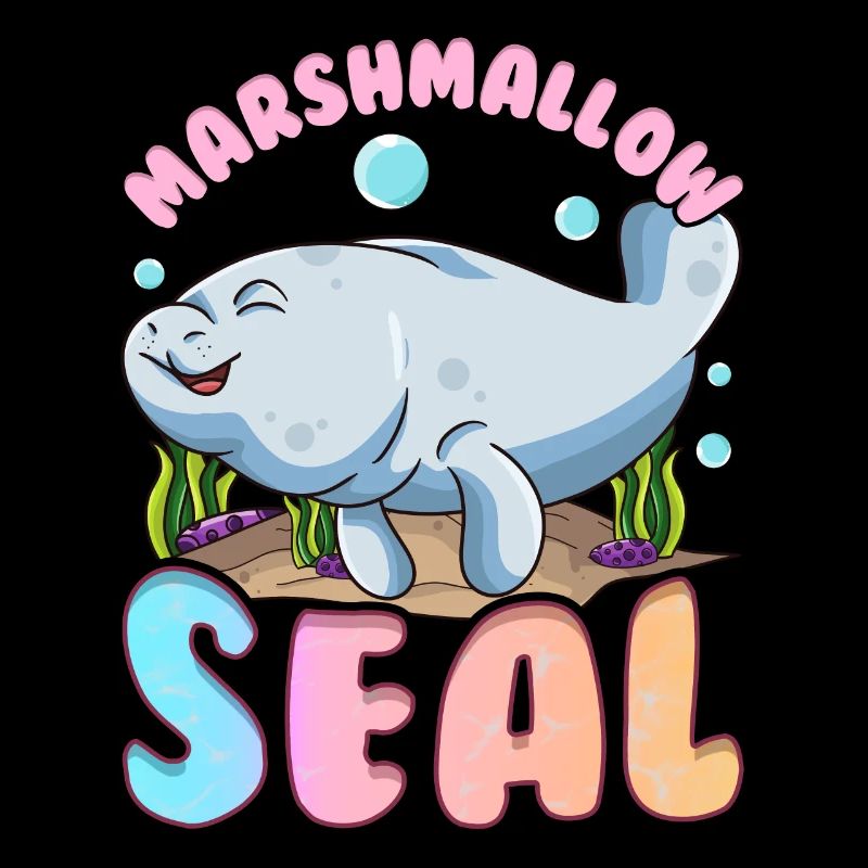 Nette u. Lustige Manatis der Eibisch-Robben-Ozean