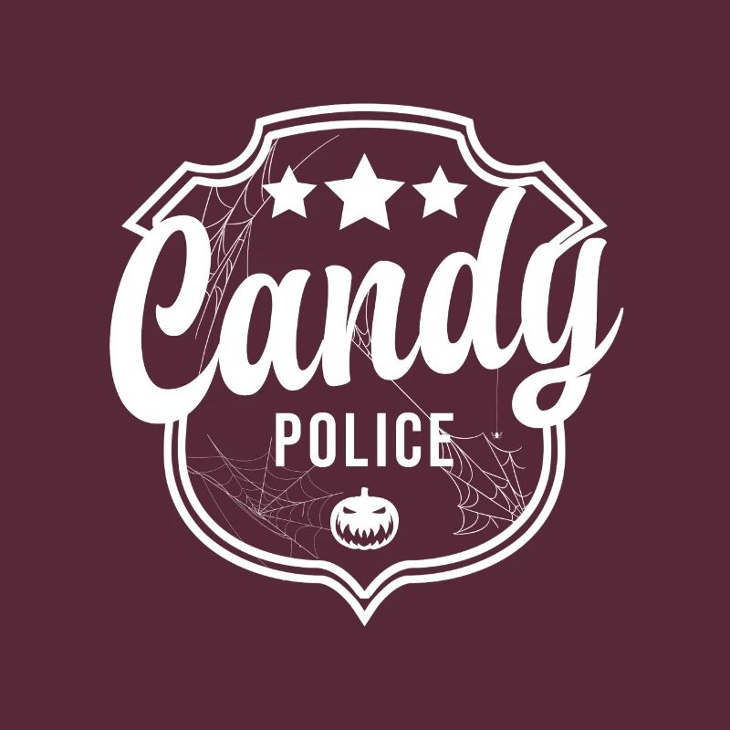 Halloween Süßigkeiten Polizei Verkleidung Kostüm