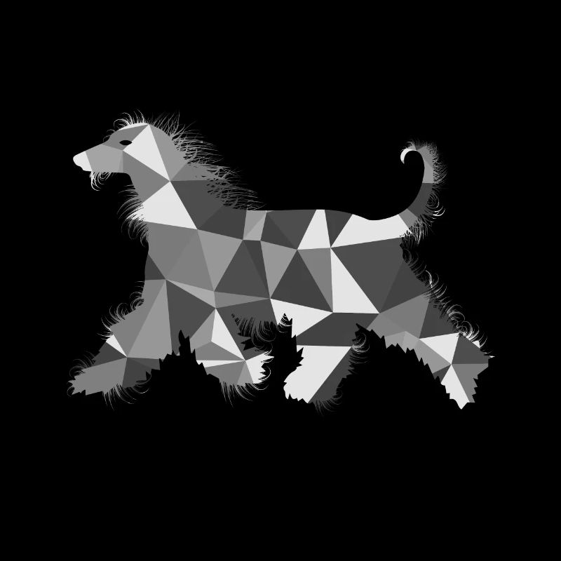 Polygon Afghanischer Windhund