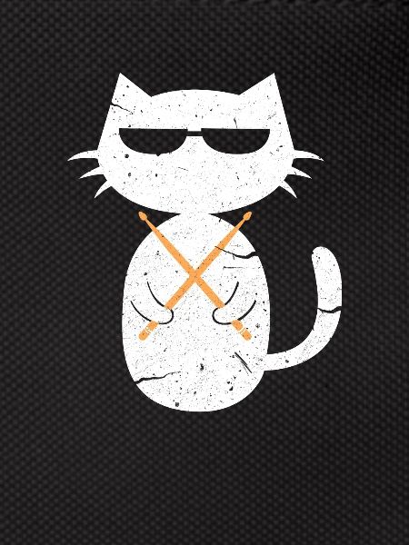 Drums cat