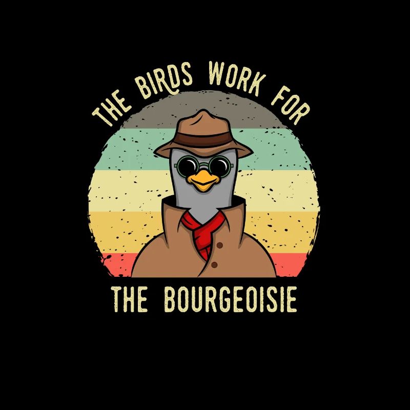 Spinonage Vögel Agent NSA Bourgeoisie Geschenk