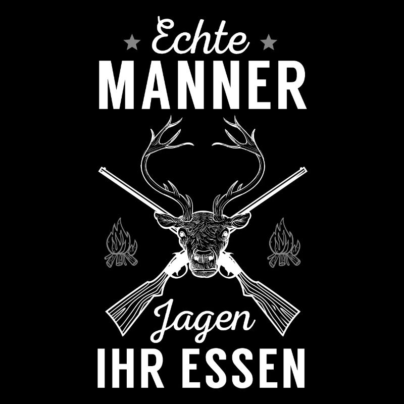 Echte Männer Jagen Ihr Essen Jagd