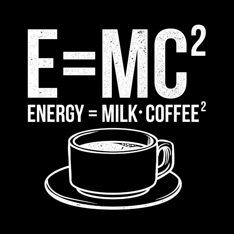 Awesome Science Design Quote Energy Milk Coffee